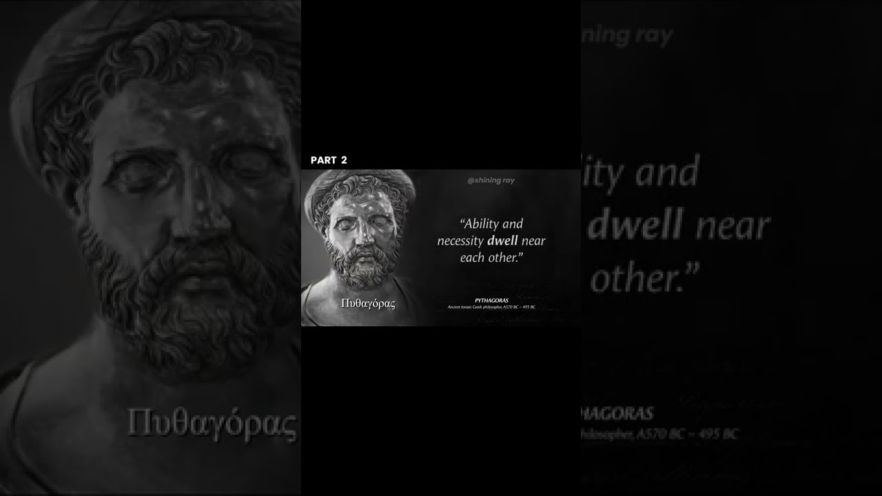 PYTHAGORAS quotes🔥"everyone should know" 