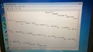 Menu D parameters ST98