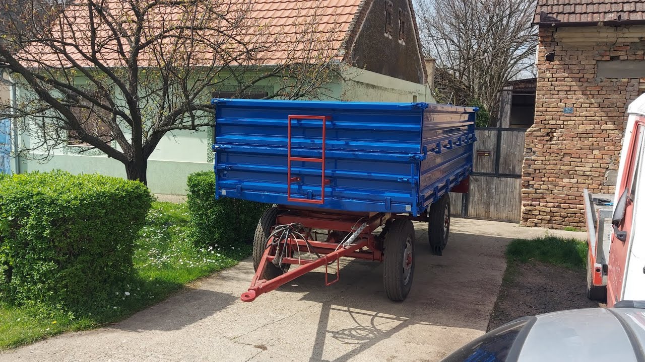 Remont prikolice:FAK Loznica 8t.