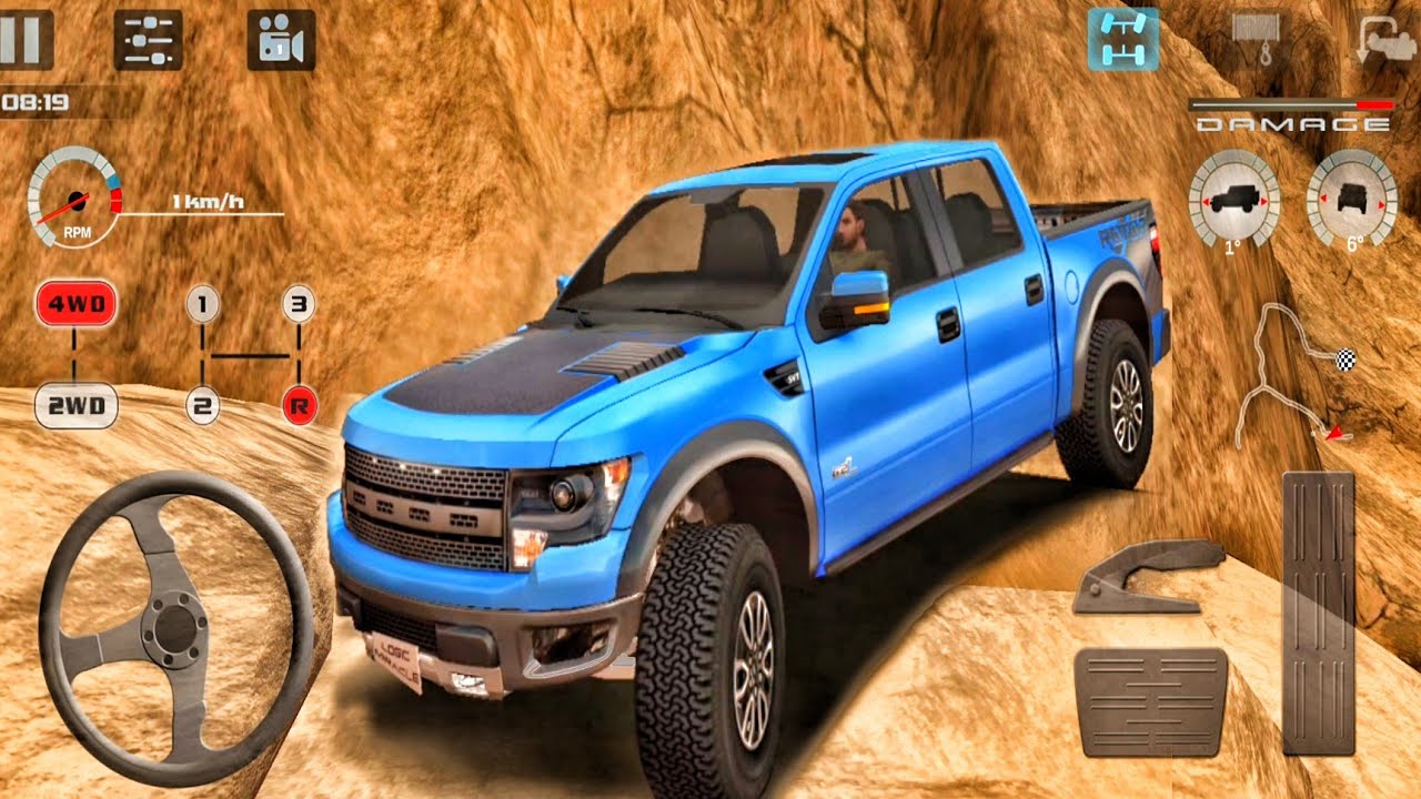 New Offroad Games 2025 - Offroad Drive Desert Luxury Jeep Wrangler SUV Driving - Android Gameplay