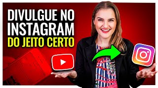 ✔️ Como DIVULGAR seu CANAL do YOUTUBE no INSTAGRAM 2025 | O que postar nos Stories, Feed e Reels screenshot 2