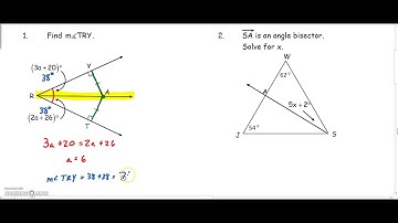 Angle bisector, Medians and Altitude