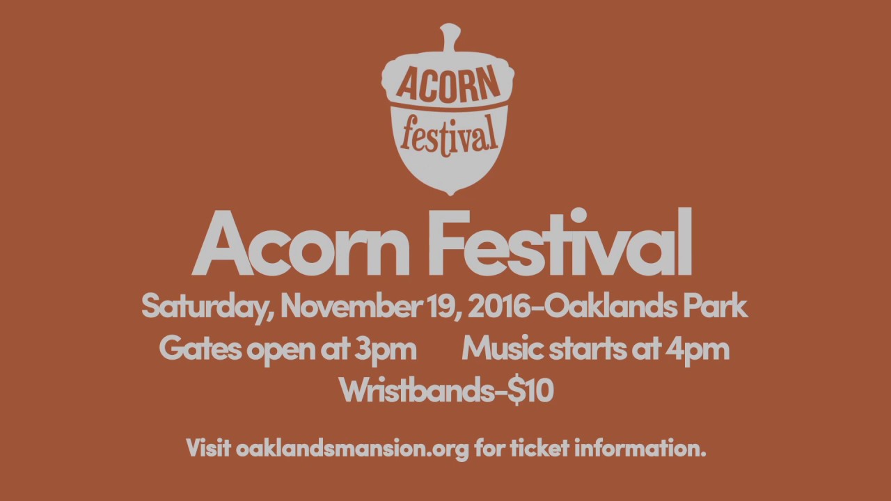 Acorn Festival Promo V2 YouTube