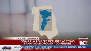 Ogallala Aquifer declines as Texas Panhandle drought continues