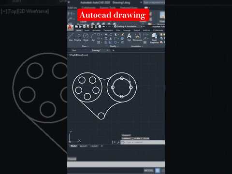 Autocad practice drawing