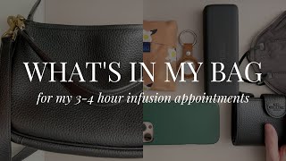 What's in my bag for my 3-4 hour infusion appointments | Crohn's, ADHD, Autism, PCOS screenshot 5