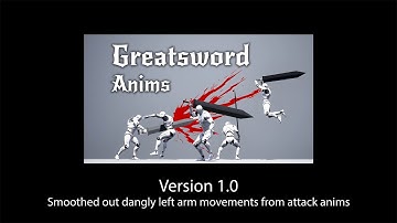 Greatsword Anims Update version 1.1