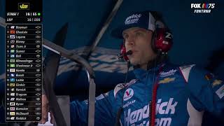 Radio Communications About For Kyle Larsons Engine - Pala Casino 400 At Auto Club