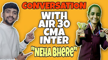 How to Get AIR in CMA Exams | Interview With AIR 30 CMA Inter Dec 2021