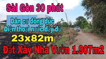 Nhà vườn Long An | Đất view Sông để xây nhà vườn, làm vườn, trồng cây ăn trái