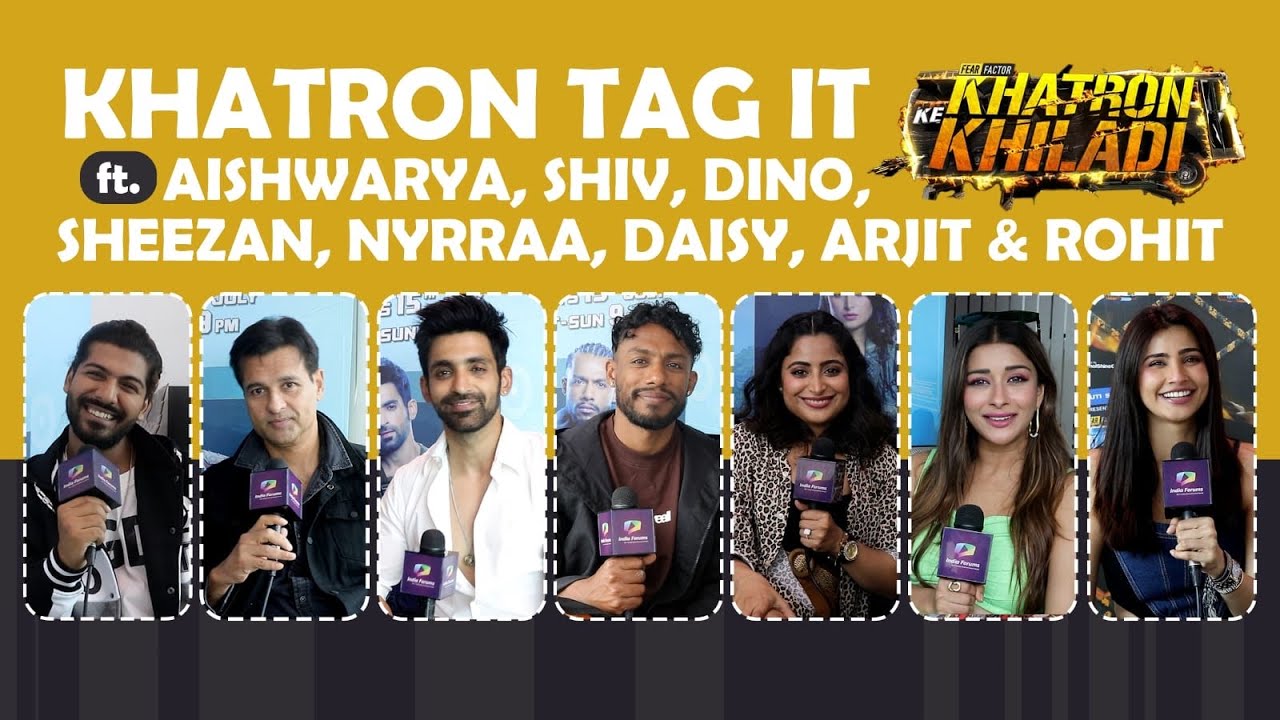 Khatron Ke Khiladi Pol Khol Ft. Sheezan, Rohit, Arjit, Dino, Aishwarya, Nyrraa & Daisy | Colors tv