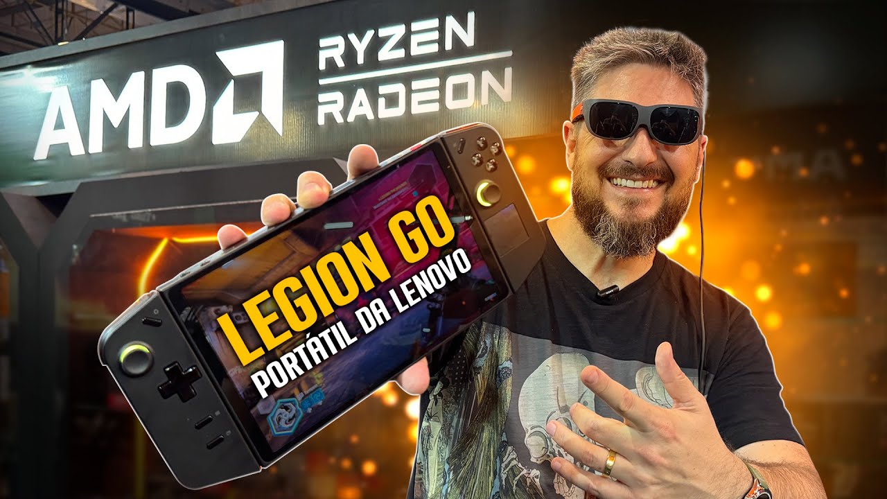 Legion GO, o video game portátil da Lenovo + óculos de realidade aumentada