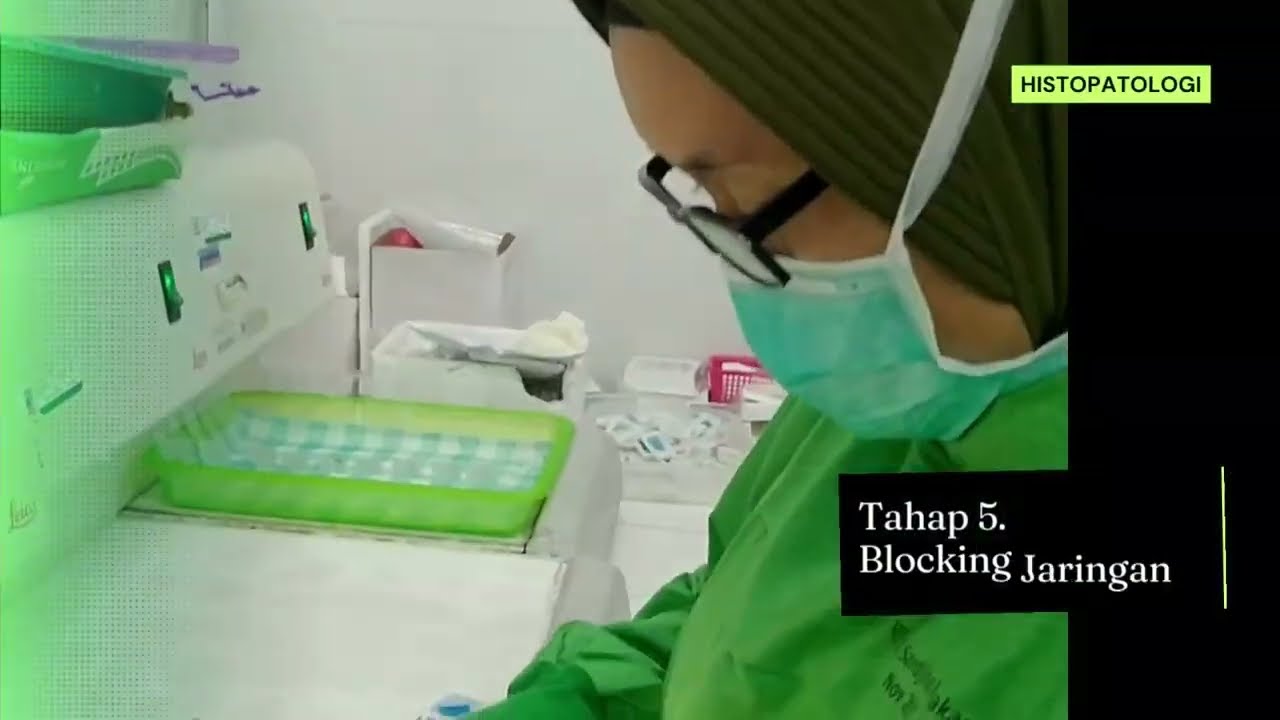 Pemrosesan jaringan hasil operasi hingga siap dicat