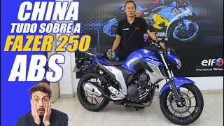 CHINA E TUDO SOBRE A NOVA FAZER 250 ABS - MOTO.com.br