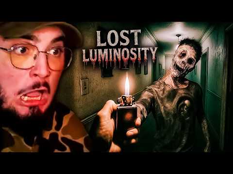 DESCOBRI um SEGREDO TERRÍVEL na ESCURIDÃO da minha CASA 😱 LOST LUMINOSITY