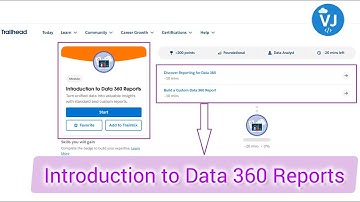 Salesforce Data 360 Reports Trailhead Quiz | Introduction to Data 360 Reporting