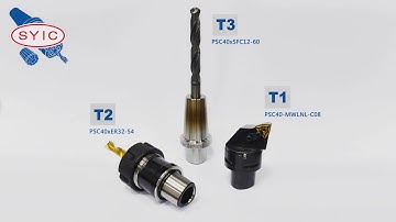 SYIC 心源 - Machining Demonstration of PSC Quick Change System for Lathe 4K