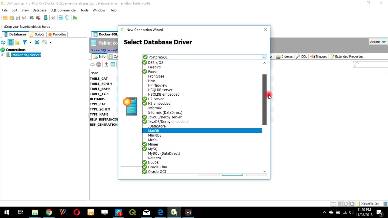 vertica dbvisualizer