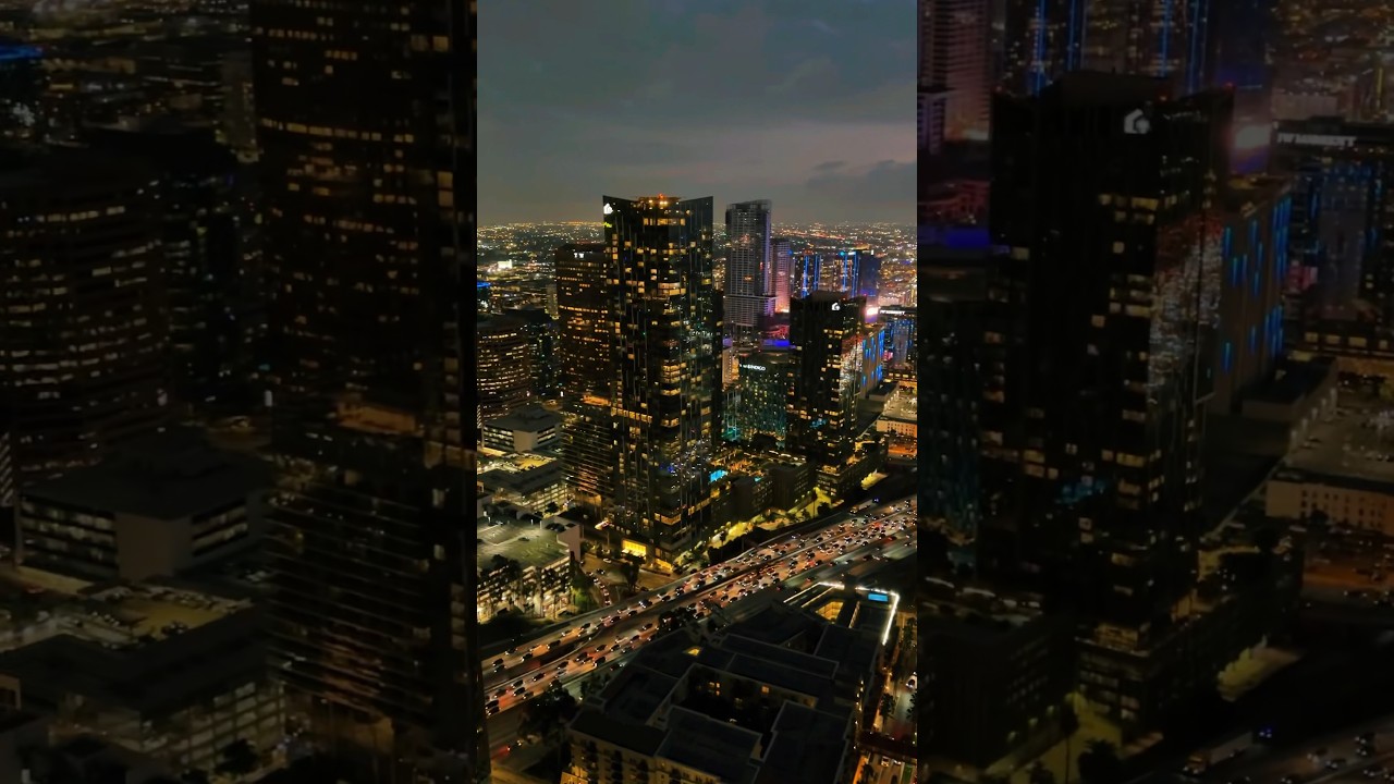 unreal rooftop in LA…