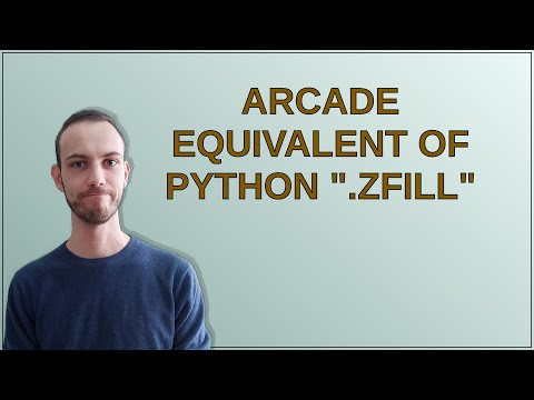 Arcade equivalent of Python ".zfill"