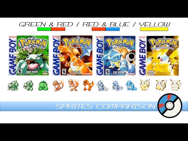 Dr. Lava on X: Yellow Sprites: Out of the whole series, Pokemon Yellow was  the game with the weirdest sprite colors -- nearly a third of the game's  sprites were yellow or