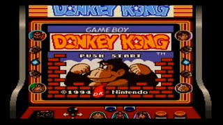 Donkey Kong 94 (GB) Playthrough Part 1