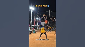 IQ LEVEL Peak 🔥🥶#volleyballgear#trendingshorts#youtubeshorts##viralshorts #shortvideo#viral