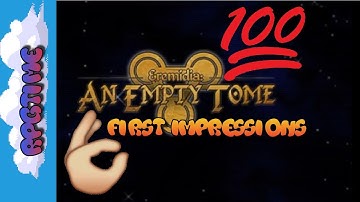 Eremidia: An Empty Tome: First Impressions-RPGMaker Vx