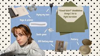 Things I do to not get bored