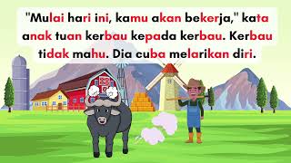 KISAH KERBAU DICUCUK HIDUNG | BERCERITA / MEMBACA BUKU SUKU KATA | CERITA KANAK-KANAK | PERIBAHASA KISAH KERBAU DICUCUK HIDUNG | BERCERITA / MEMBACA BUKU SUKU KATA | CERITA KANAK-KANAK | PERIBAHASA