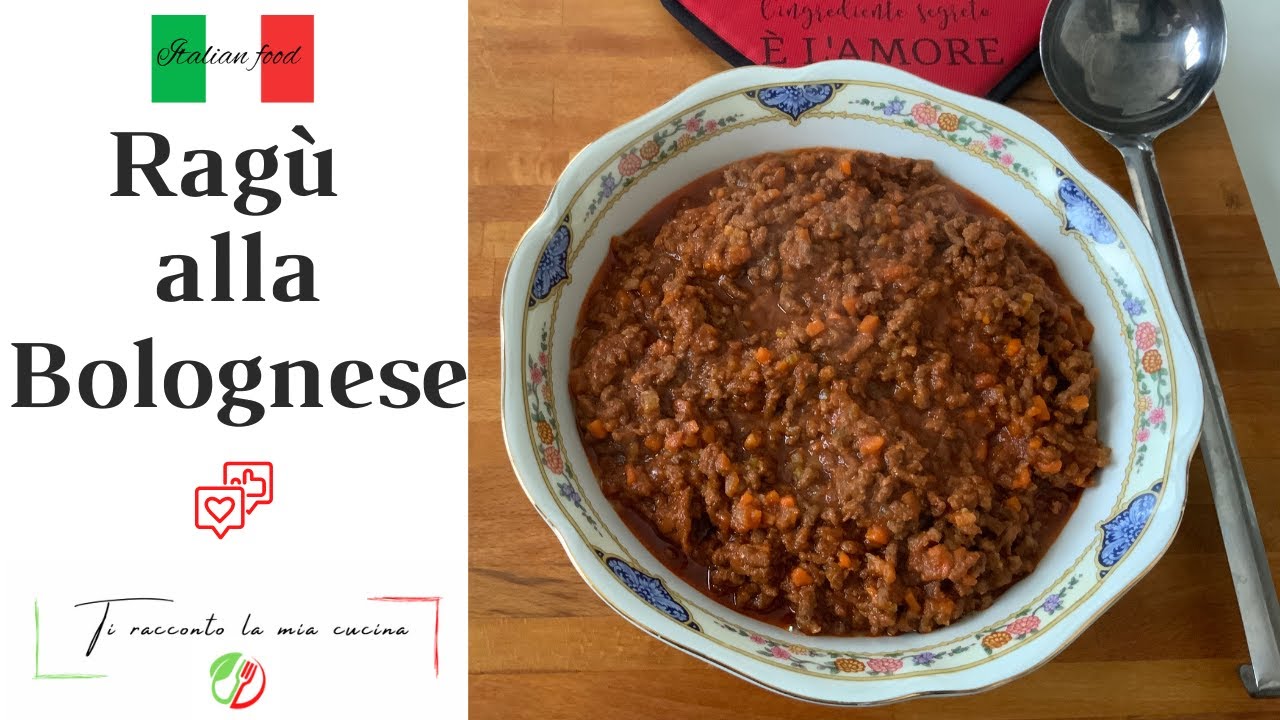 RAGÙ ALLA BOLOGNESE | Un classico della cucina italiana con il mio tocco
