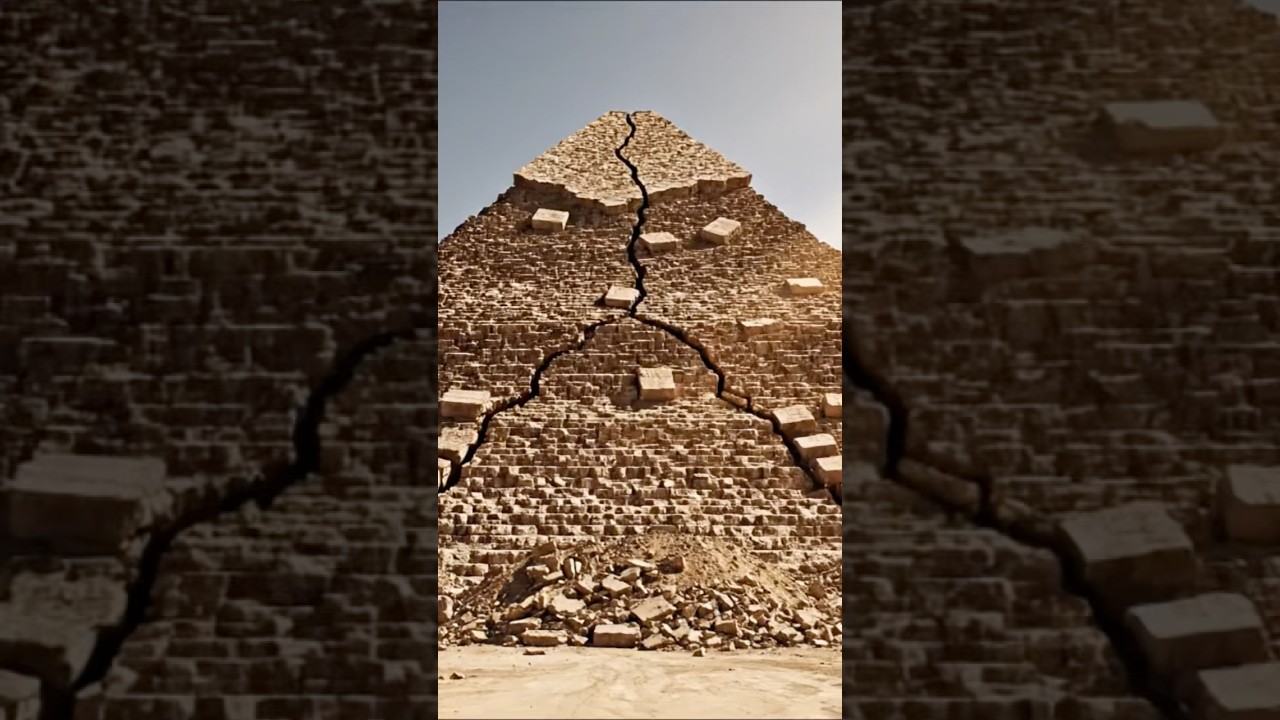 Gravity wins again! Pyramids🏗️💥 