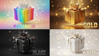 Choose your 4 New gift box 🎁🤩🤮🥰🎁 4 gift box challenge 💐 #quiz #chooseyourgift #giftbox  screenshot 4