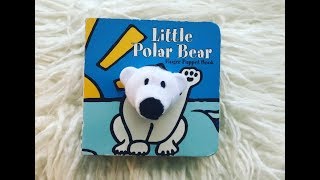 Little Polar Bear: Finger Puppet Book - Read by Sam from Valley of the Moon Learning