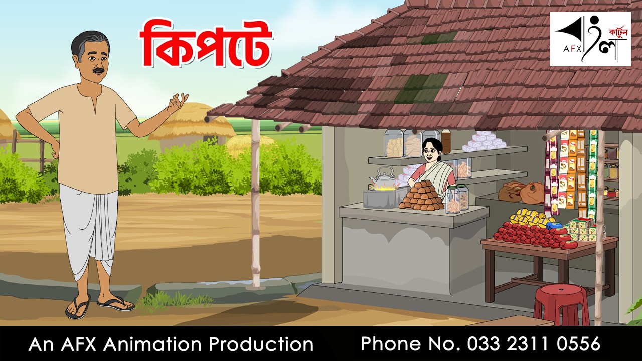 কিপটে I Bangla Cartoon | বাংলা কার্টুন  | Thakumar Jhuli | AFX Animation