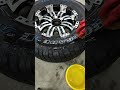ホワイトウォールタイヤの青を落とす#shorts
