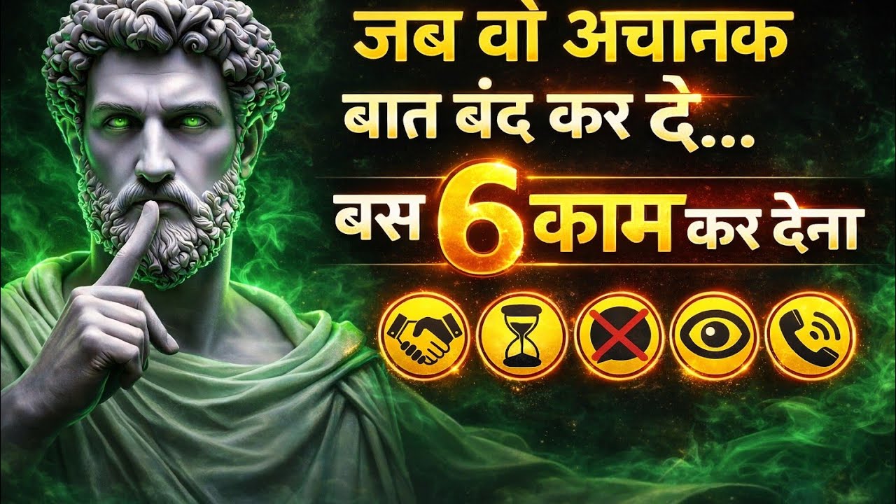 जब वो अचानक बात बंद कर दे… बस 6 काम कर देना |  relashionship advise in Hindi | 