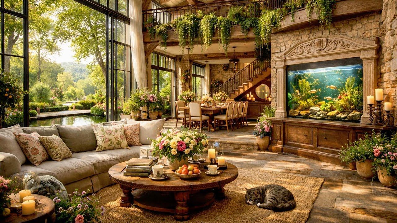 Relaxing Spring Piano with Nature Sounds 🌿 Perfect for Calming Your Mind & Staying Focused