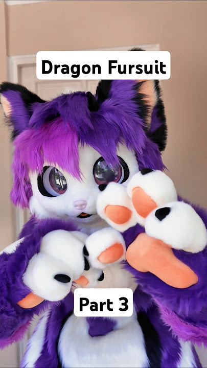 Making dragon fursuit Part 3