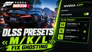DLSS в Forza Horizon 6 - отображаем пресет на экране через NVIDIA Overlay
