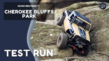 SCX10-II Test Run at Cherokee Bluffs Park