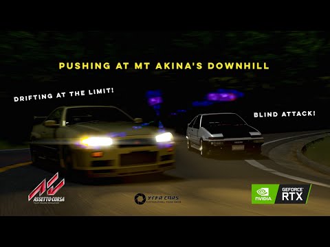Pushing At Akina's Downhill - YouTube