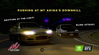 Pushing At Akina's Downhill - YouTube