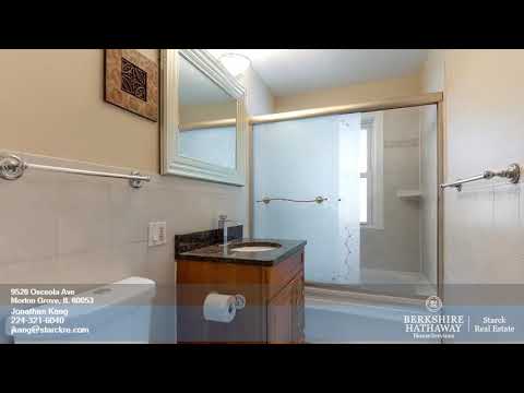 9526 Osceola Ave, Morton Grove, IL home video tour
