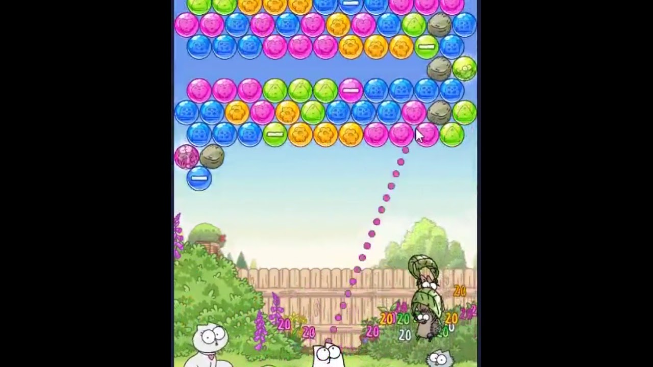 Simon's Cat Pop Time Level 76 - NO BOOSTERS 😺 | SKILLGAMING ✔️