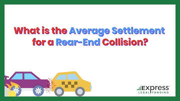 What is the Average Settlement for a Rear-End Collision?