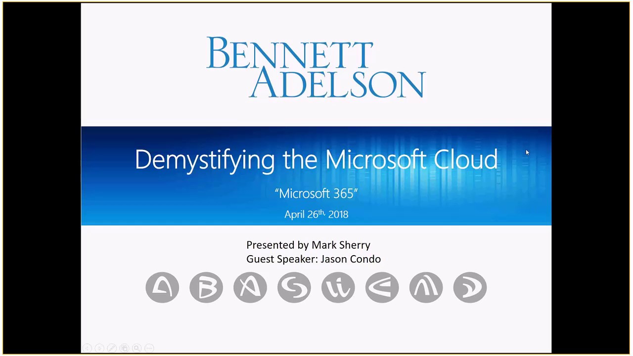 Microsoft 365 Overview - Demystifying the Microsoft Cloud - YouTube