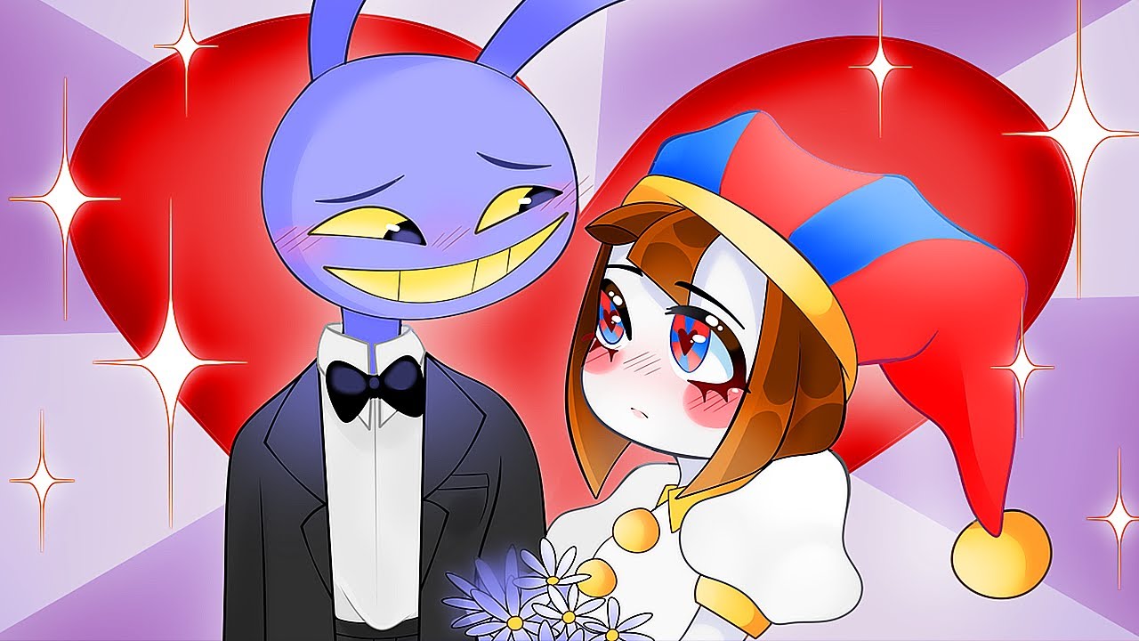 WEDDING JAX AND POMNI LOVE - THE AMAZING DIGITAL CIRCUS ANIMATION - YouTube