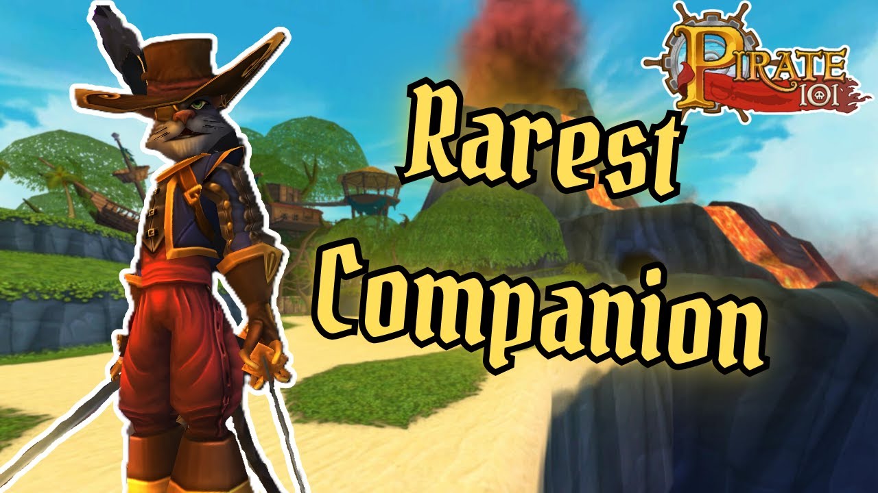 Это самый редкий компаньон в Pirate101!