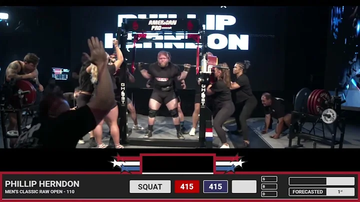 Phillip Herndon  Disqualified  100kg Class  The Am...